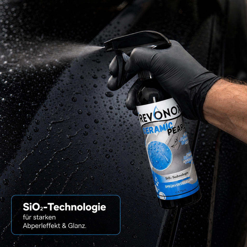 REVONOX CeramicPearl Sprühversiegelung mit SiO₂-Formel